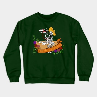 dia de los muertos day of the dead Crewneck Sweatshirt